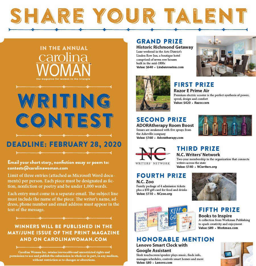 writing contest ad