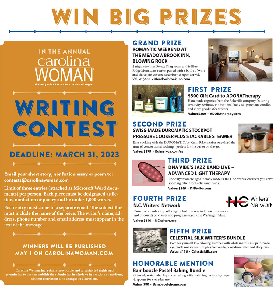 writing contest ad