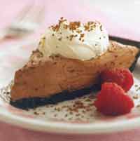 chocolate cream cheese pie